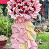 kệ hoa khai trương hoa hồng đỏ hoa hồng hồng sang trọng chúc mừng khai trương phát đạt tài lộc may mắn – Hoa Tươi Phúc An