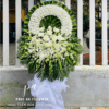 kệ hoa chia buồn lan trắng, kệ hoa viếng tang trang trọng, kệ hoa tang lễ cao cấp, vòng hoa chia buồn màu trắng, kệ hoa chia buồn sang trọng, hoa viếng tang trắng, kệ hoa tang lễ đẹp, kệ hoa chia buồn ý nghĩa