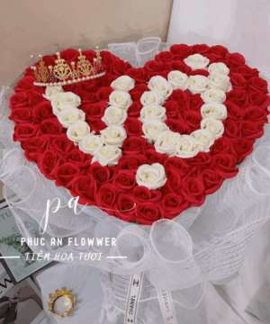 bó hoa hồng tặng vợ 8/3 ngày kỷ niệm - Hoa Tươi Phúc An