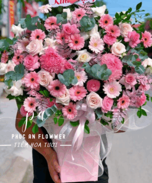 bó hoa 8/3 đẹp phù hợp cho mọi dịp tặng - Hoa Tươi Phúc An
