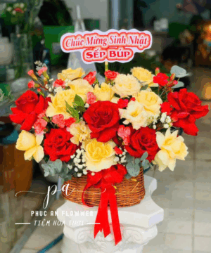 giỏ hoa sinh nhật sang trọng, giỏ hoa hồng đỏ vàng đẹp, giỏ hoa chúc mừng sinh nhật, giỏ hoa tươi cao cấp, giỏ hoa sinh nhật nổi bật, giỏ hoa hồng đỏ sang trọng, giỏ hoa chúc mừng ý nghĩa, giỏ hoa tươi đẹp sang trọng