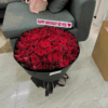 Bó hoa hồng đỏ cao cấp tặng sinh nhật vợ yêu, hoa hồng đỏ lãng mạn số lượng lớn, hộp hoa tình yêu sang trọng, hoa sinh nhật tone đỏ nổi bật đầy cảm xú