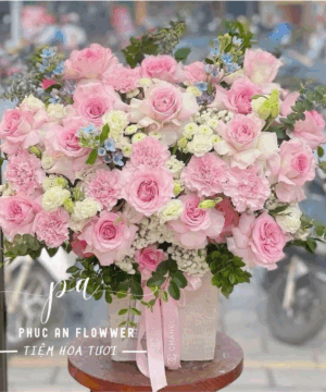 giỏ hoa cao cấp - Hoa Tươi Phúc An