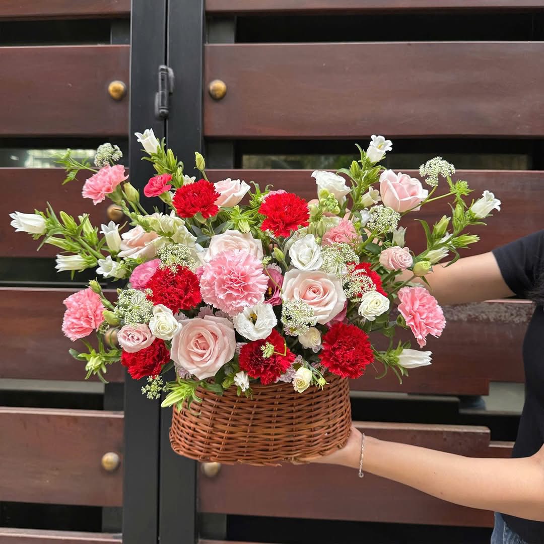 Giỏ Hoa Sinh Nhật Hải Phòng – Thiết Kế Sang Trọng
