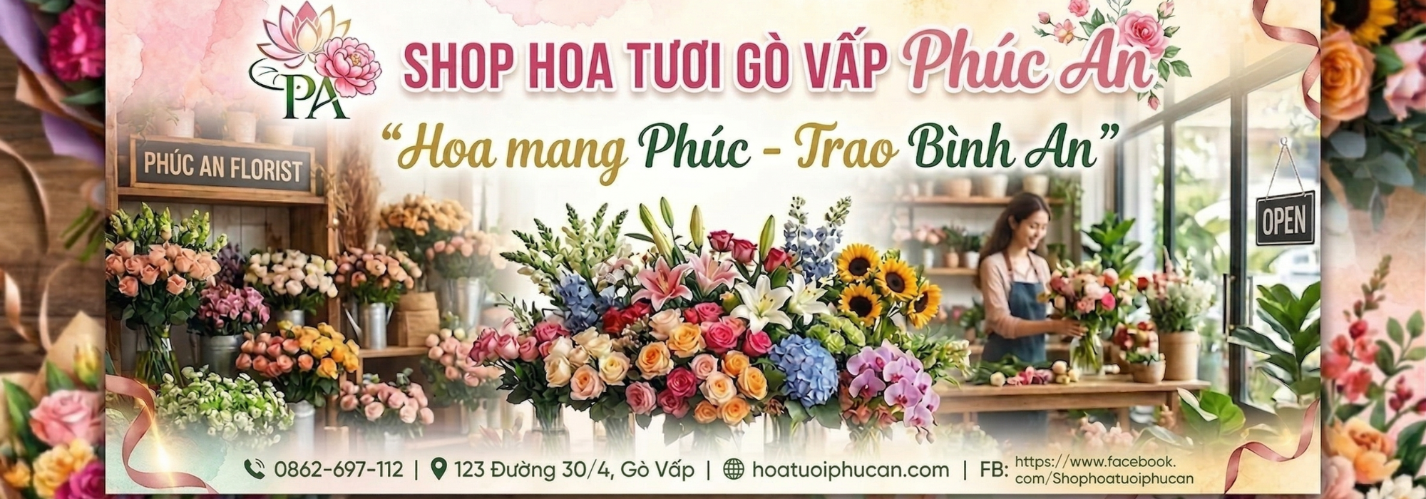 shop hoa tươi quận gò vấp