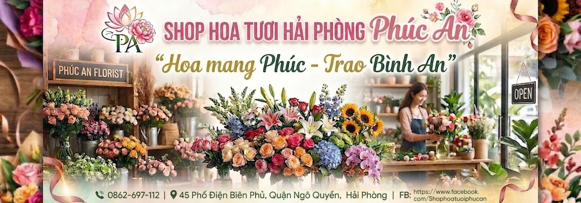 shop hoa tươi hải phòng