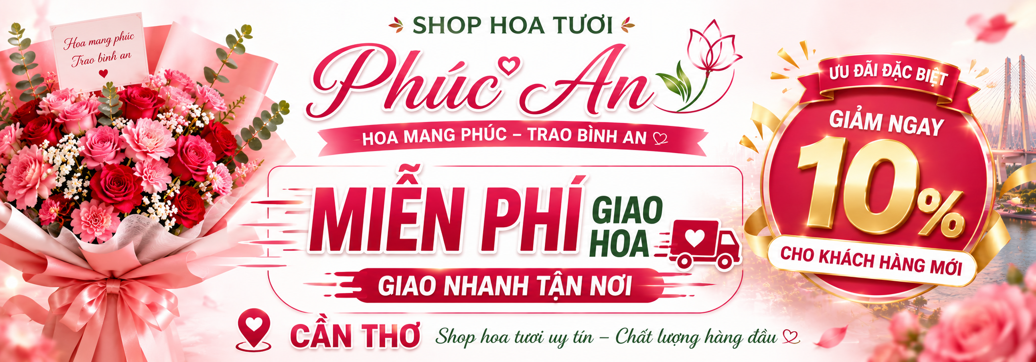 hoa tươi tại cần thơ phúc an