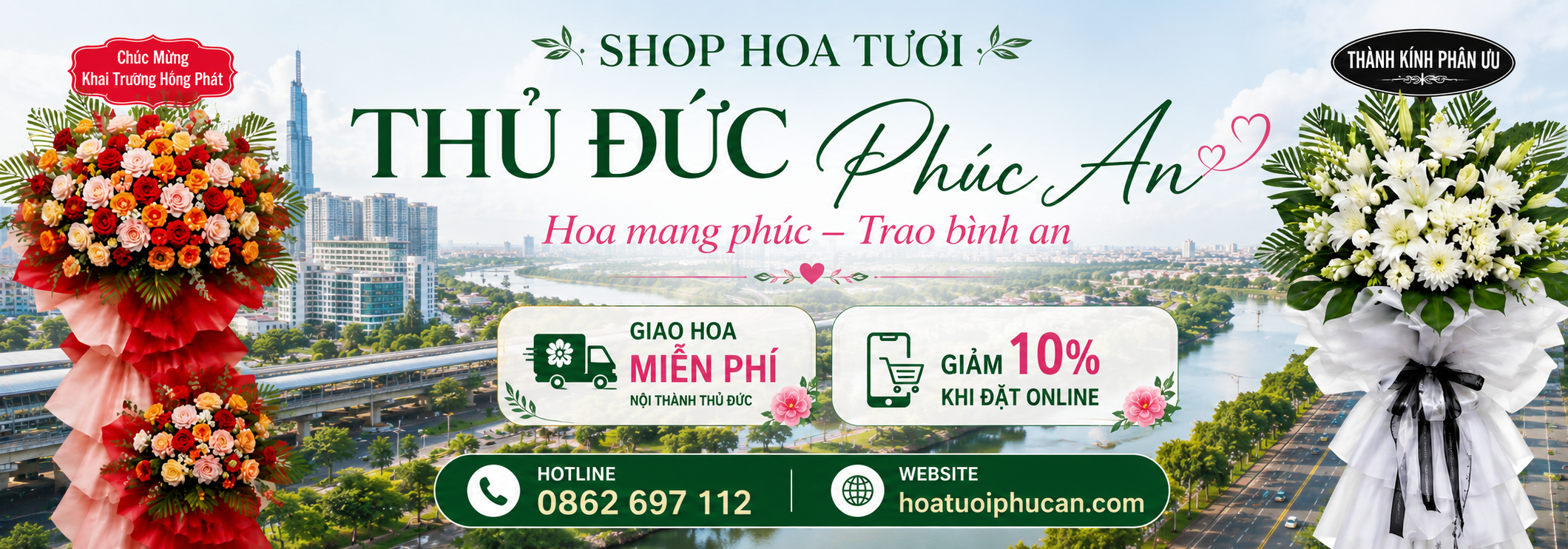 tiệm hoa giá rẻ quận 2