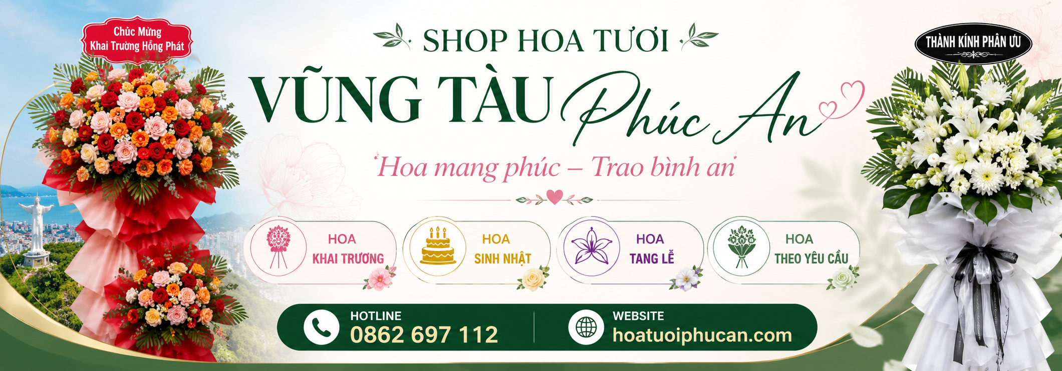 shop hoa tươi vũng tàu