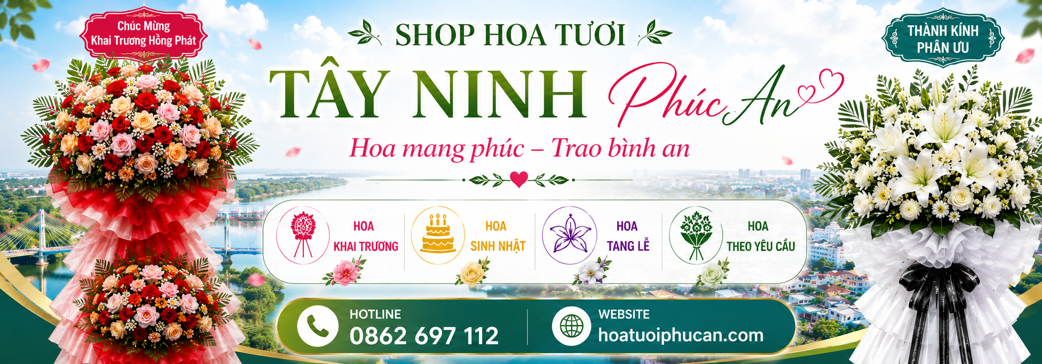 shop hoa tây ninh