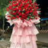 kệ hoa khai trương 1 tầng