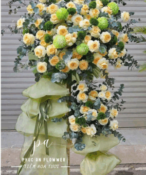 kệ hoa khai trương cao cấp