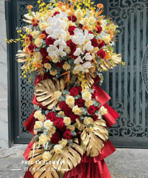 kệ hoa khai trương cao cấp