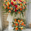 kệ hoa khai trương hiện đại