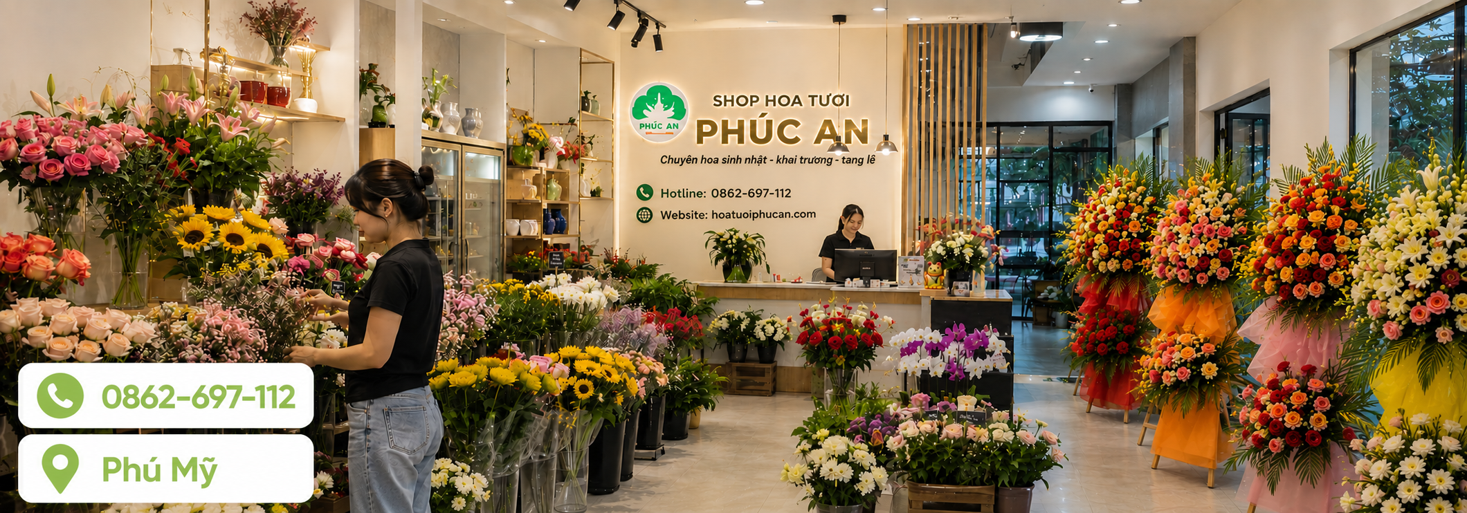 shop hoa tươi phú mỹ