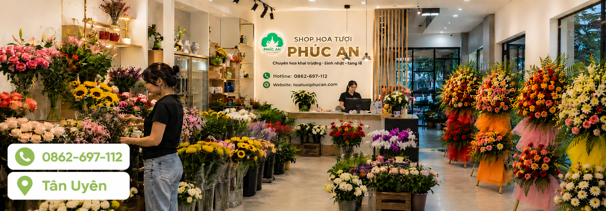 shop hoa tươi tân uyên