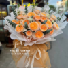 bos hoa phong cách hàn quốc
