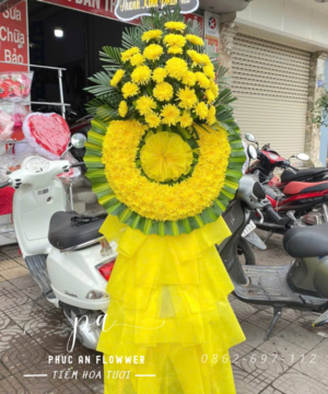 kệ hoa cúc viếng đám tang