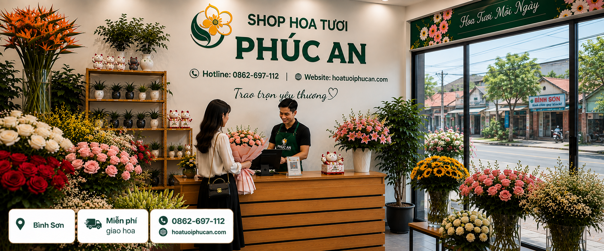 Shop Hoa Tươi Bình Sơn