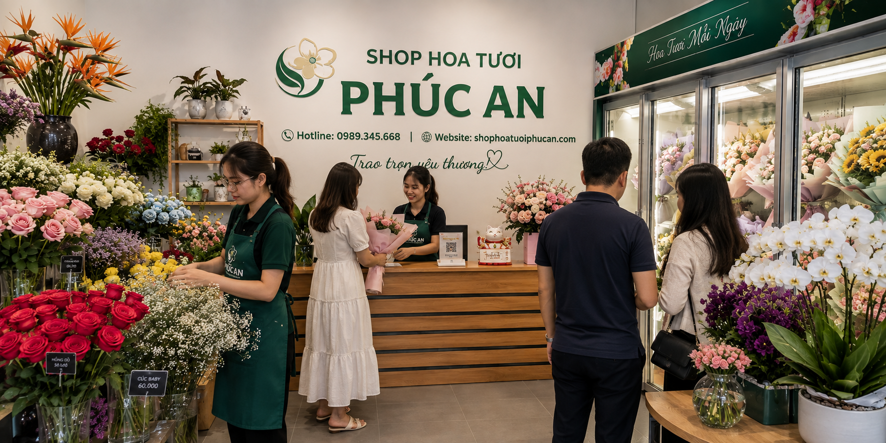 Shop hoa tươi Quy Nhơn